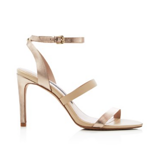 French Connection Lilly Metallic Strappy High Heel Sandals-Shoes-French Connection-6-ShoeShock